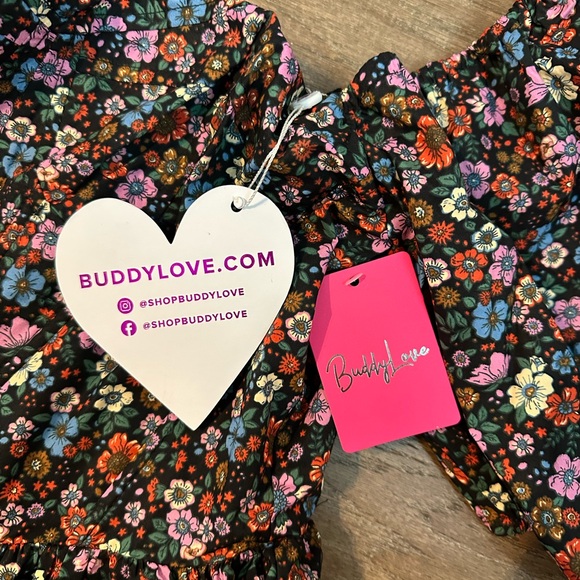 Buddy Love Colorful Floral Mini Dress - Picture 5 of 6